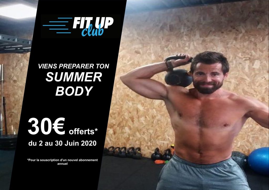 Offre Summerbody 30€ offerts*